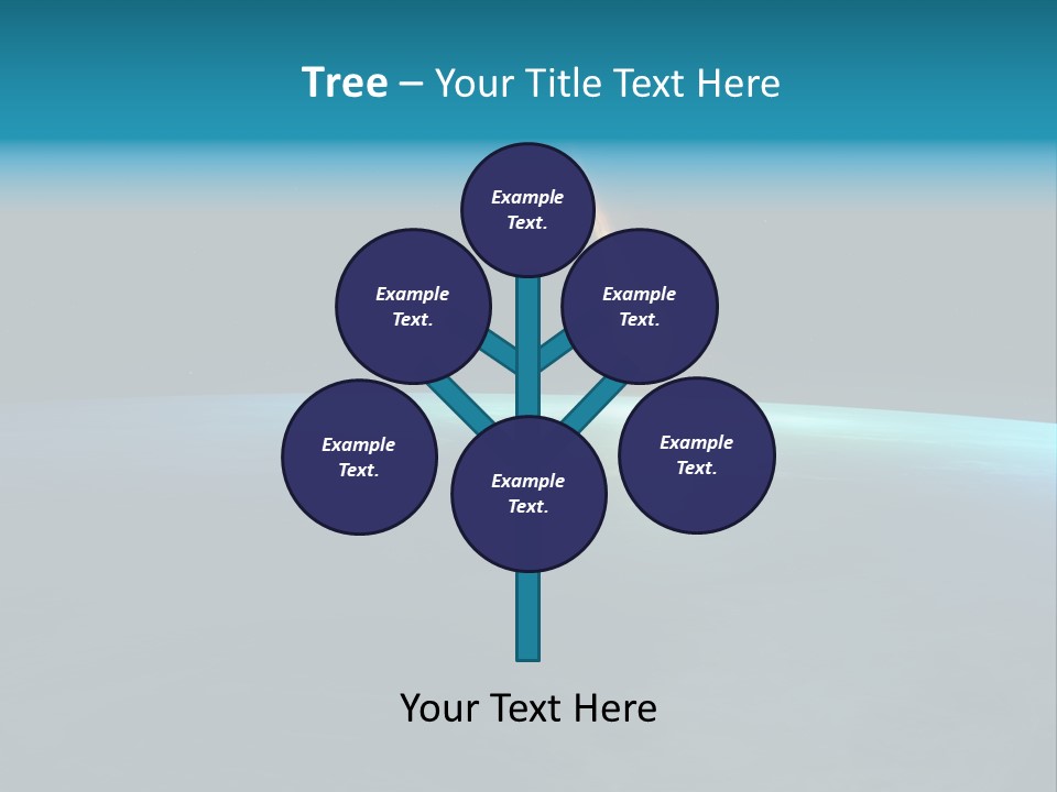 Earth Universe Armageddon PowerPoint Template