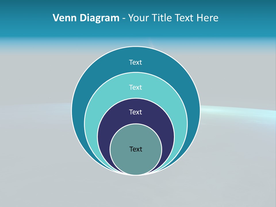 Earth Universe Armageddon PowerPoint Template
