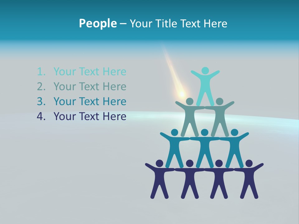 Earth Universe Armageddon PowerPoint Template