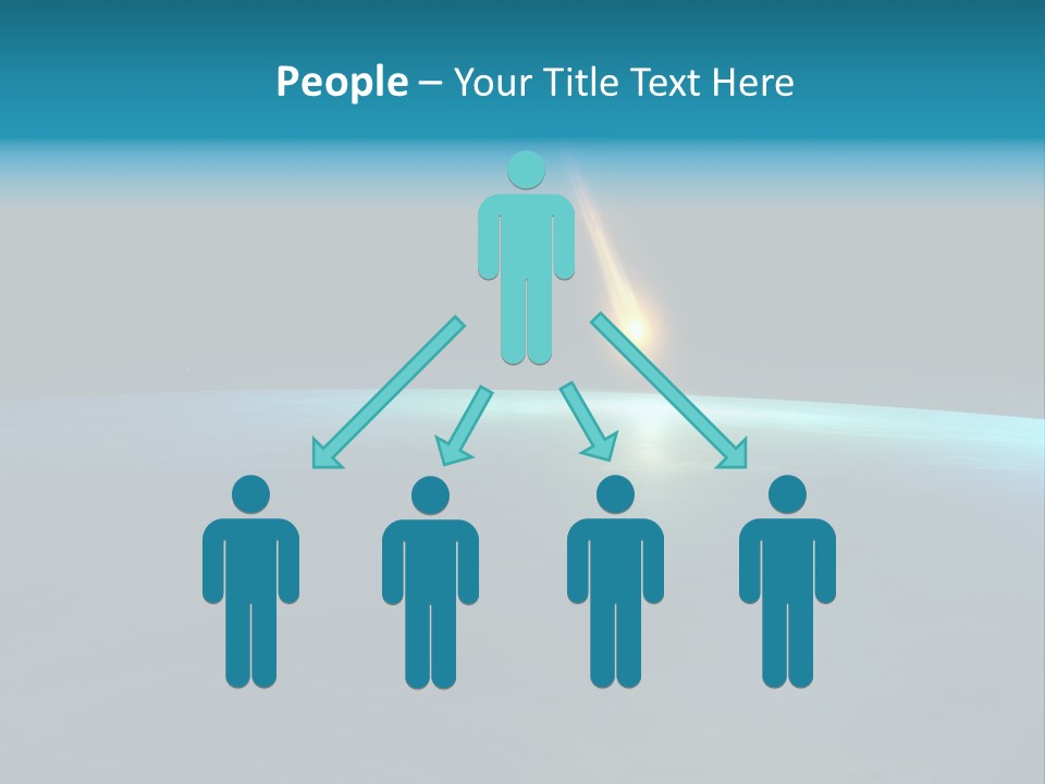 Earth Universe Armageddon PowerPoint Template