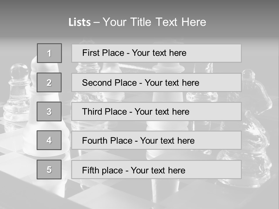 Win Dark White PowerPoint Template