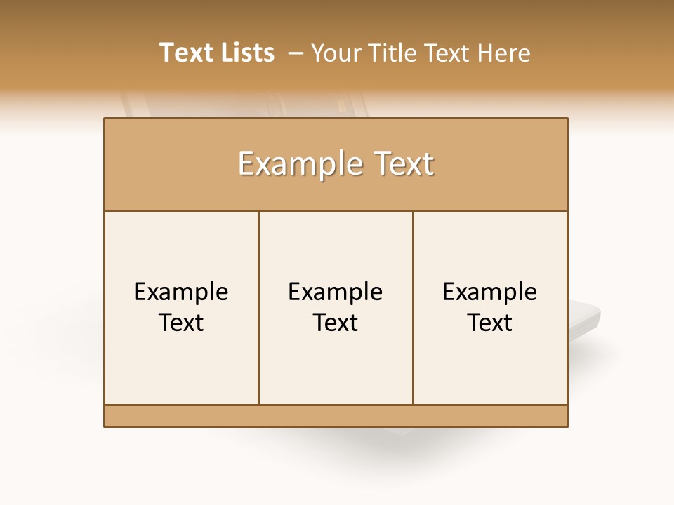 Secure Laptop White PowerPoint Template