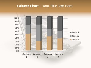 Secure Laptop White PowerPoint Template