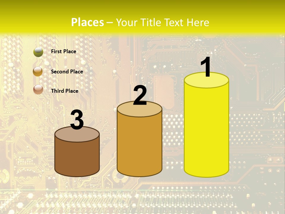 Bytes Diskdrive Vision PowerPoint Template