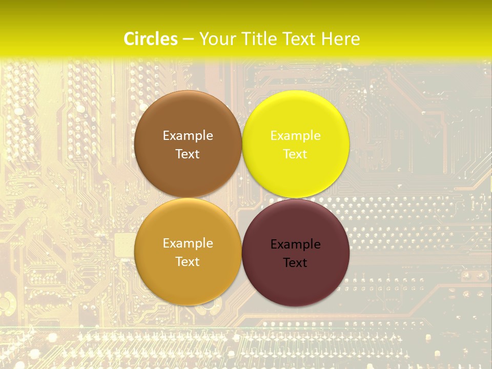 Bytes Diskdrive Vision PowerPoint Template
