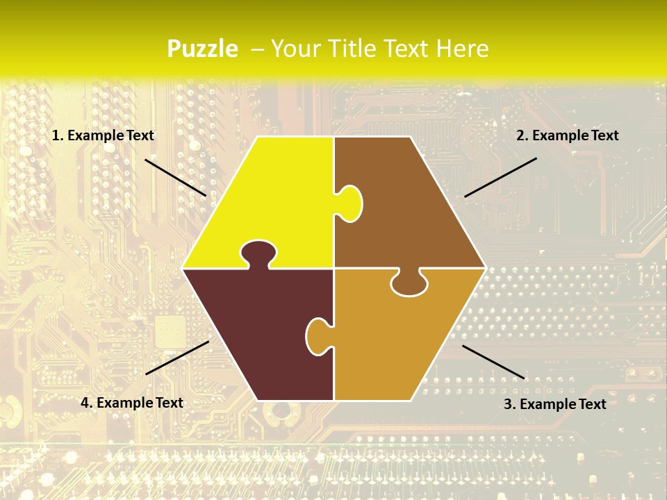 Bytes Diskdrive Vision PowerPoint Template