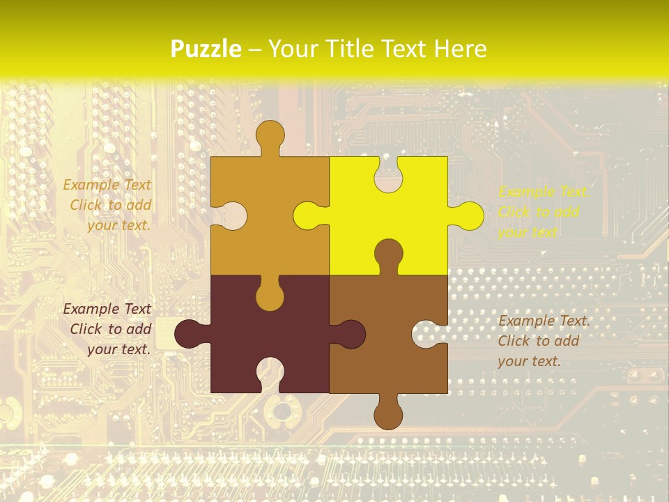 Bytes Diskdrive Vision PowerPoint Template