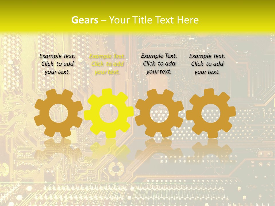 Bytes Diskdrive Vision PowerPoint Template