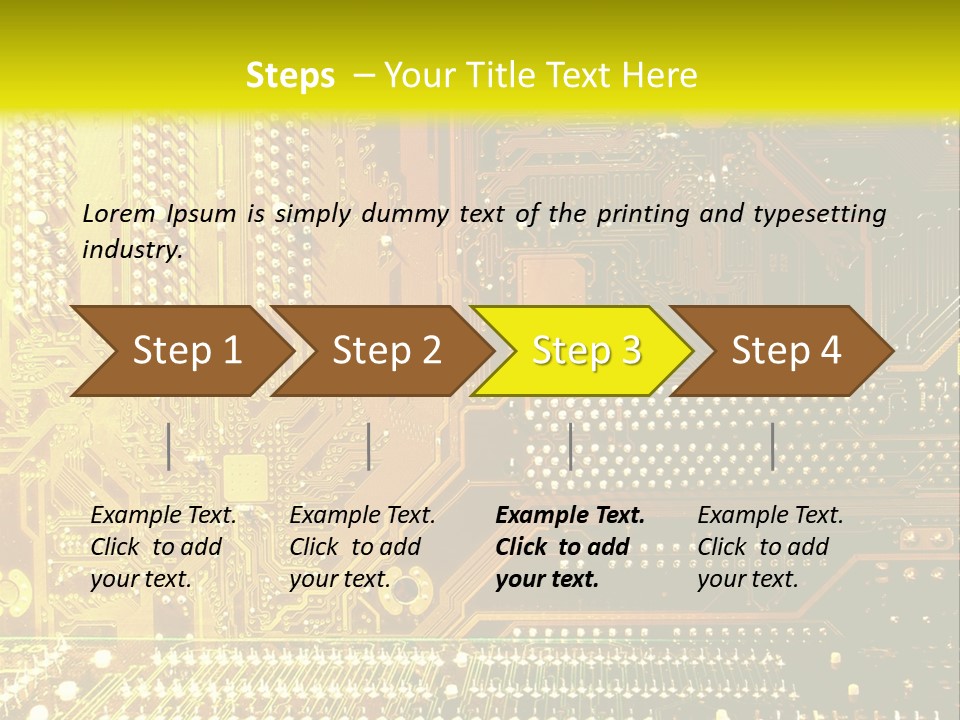Bytes Diskdrive Vision PowerPoint Template
