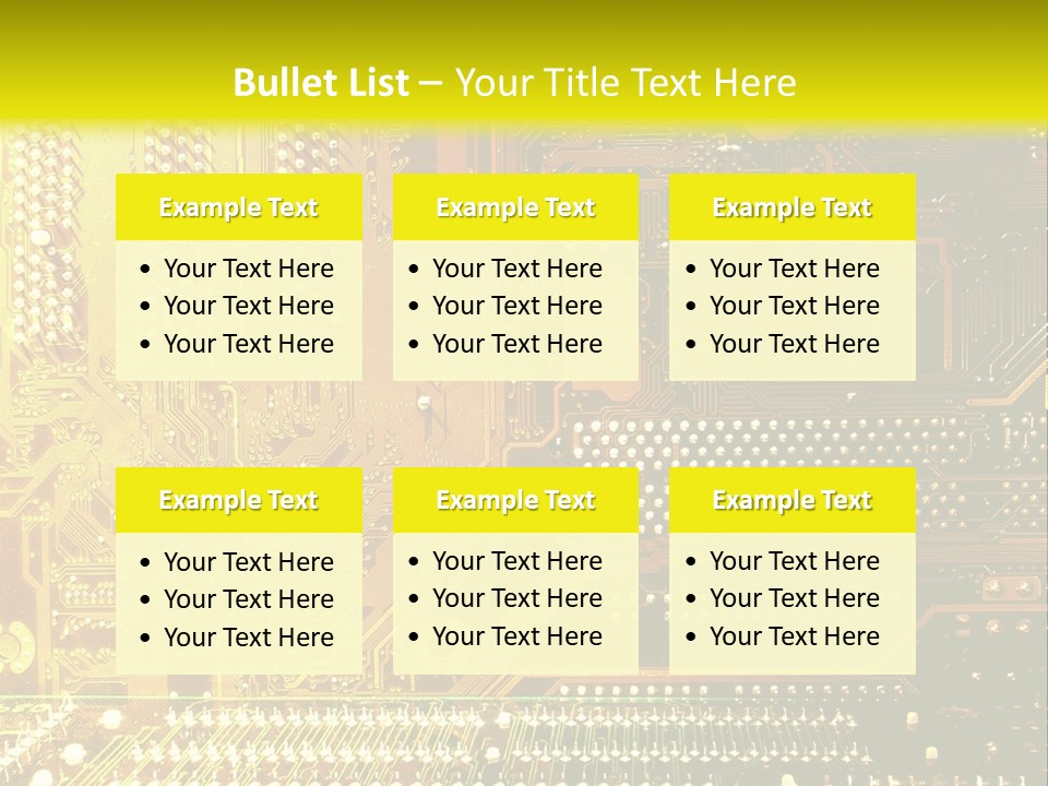 Bytes Diskdrive Vision PowerPoint Template