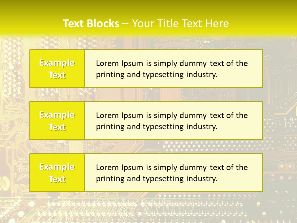 Bytes Diskdrive Vision PowerPoint Template