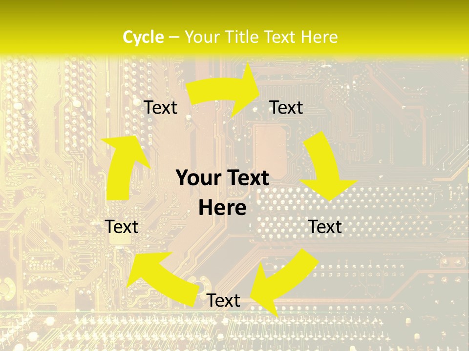 Bytes Diskdrive Vision PowerPoint Template