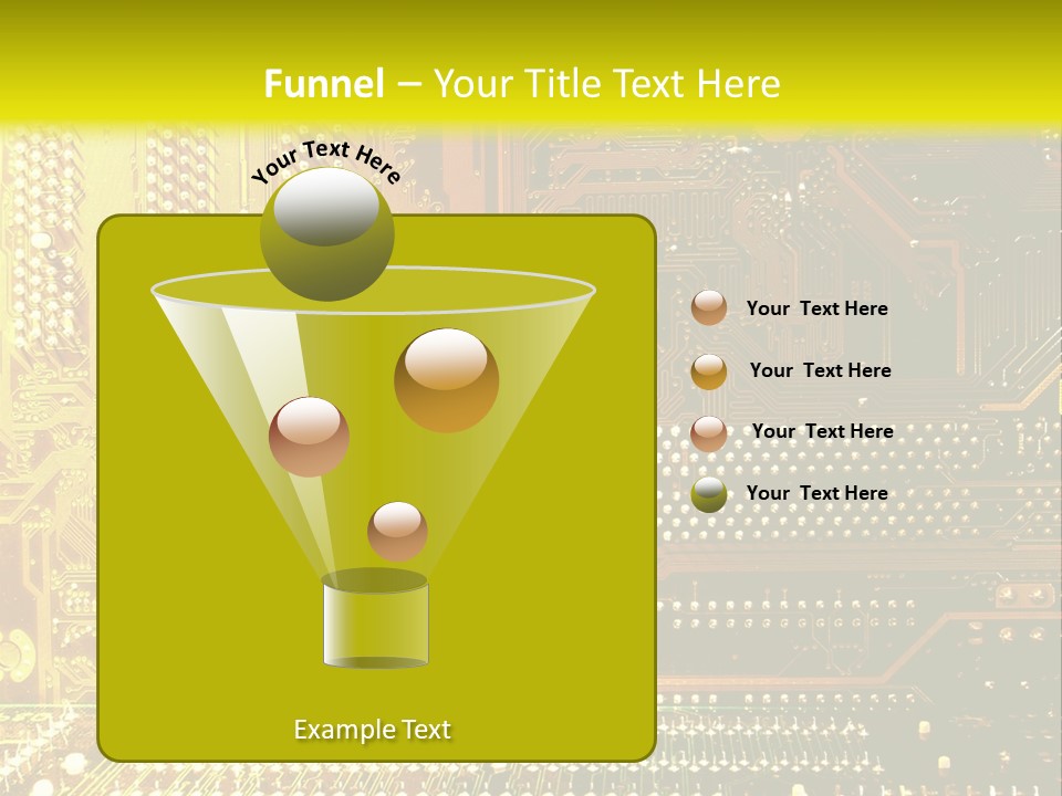 Bytes Diskdrive Vision PowerPoint Template
