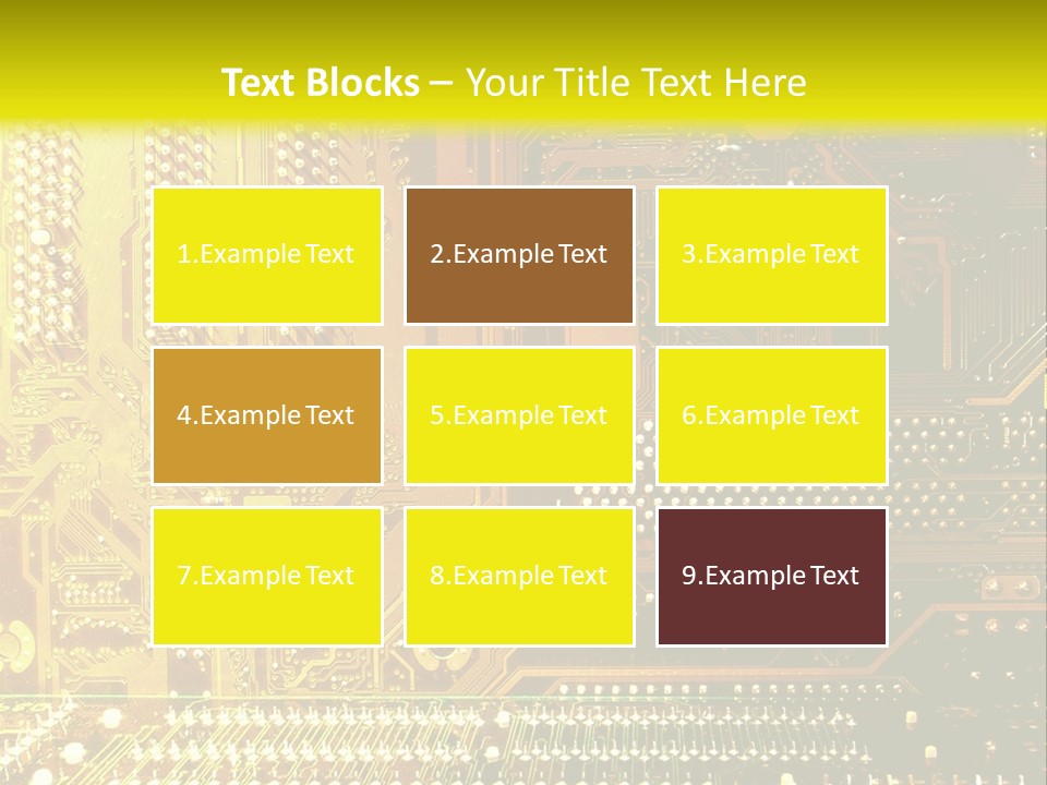 Bytes Diskdrive Vision PowerPoint Template