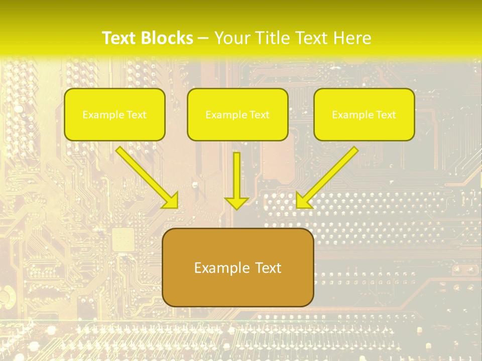 Bytes Diskdrive Vision PowerPoint Template