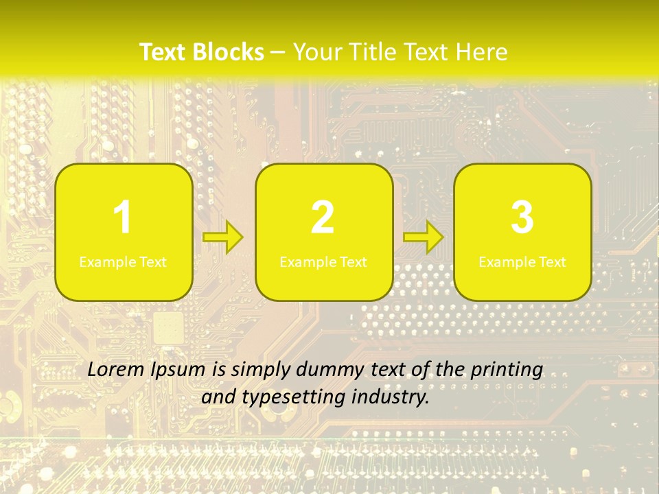 Bytes Diskdrive Vision PowerPoint Template