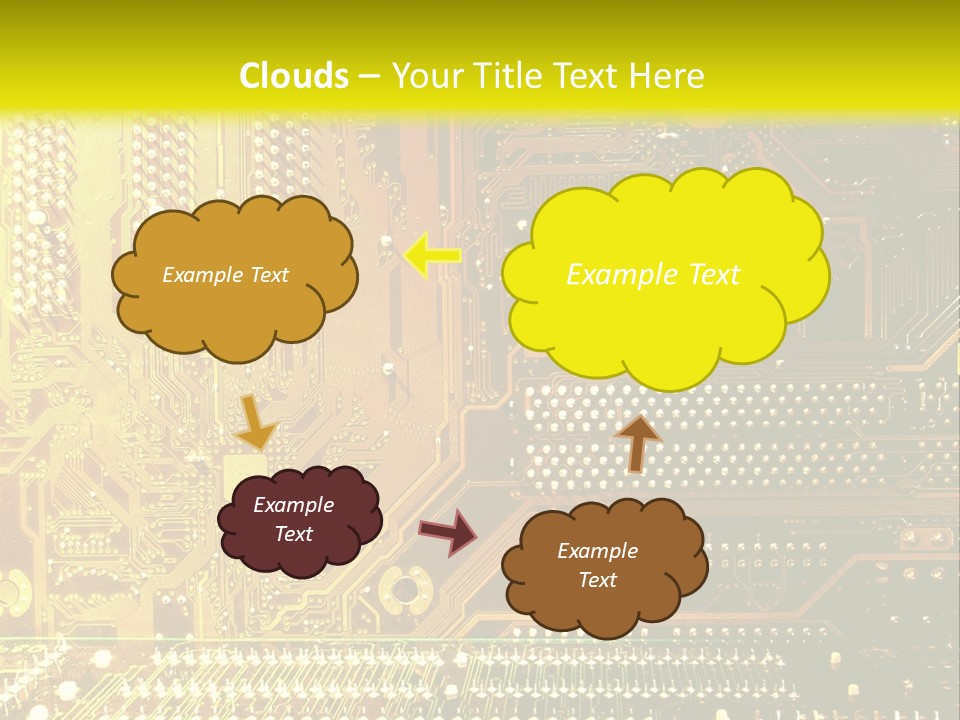 Bytes Diskdrive Vision PowerPoint Template