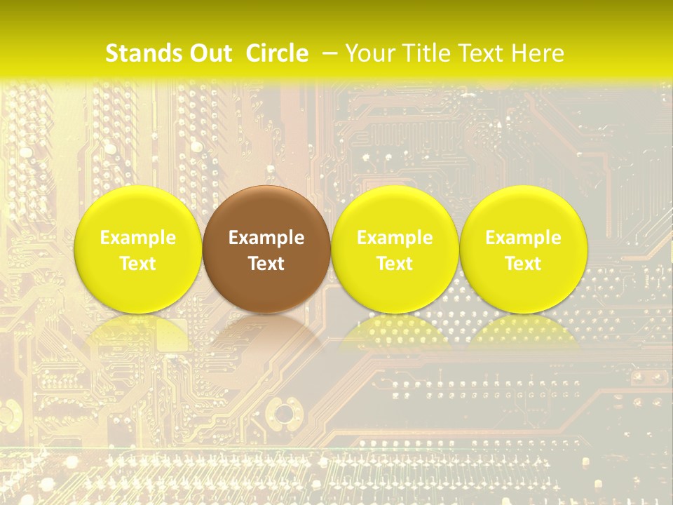 Bytes Diskdrive Vision PowerPoint Template