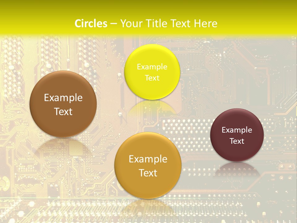 Bytes Diskdrive Vision PowerPoint Template