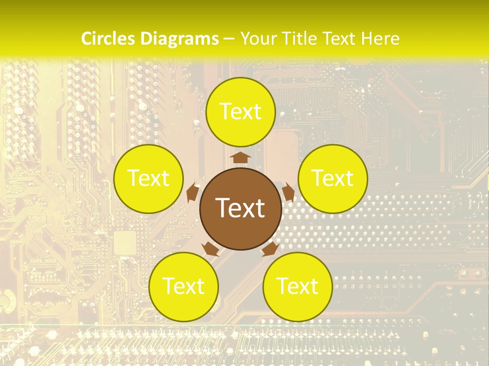 Bytes Diskdrive Vision PowerPoint Template