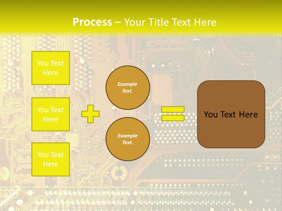 Bytes Diskdrive Vision PowerPoint Template