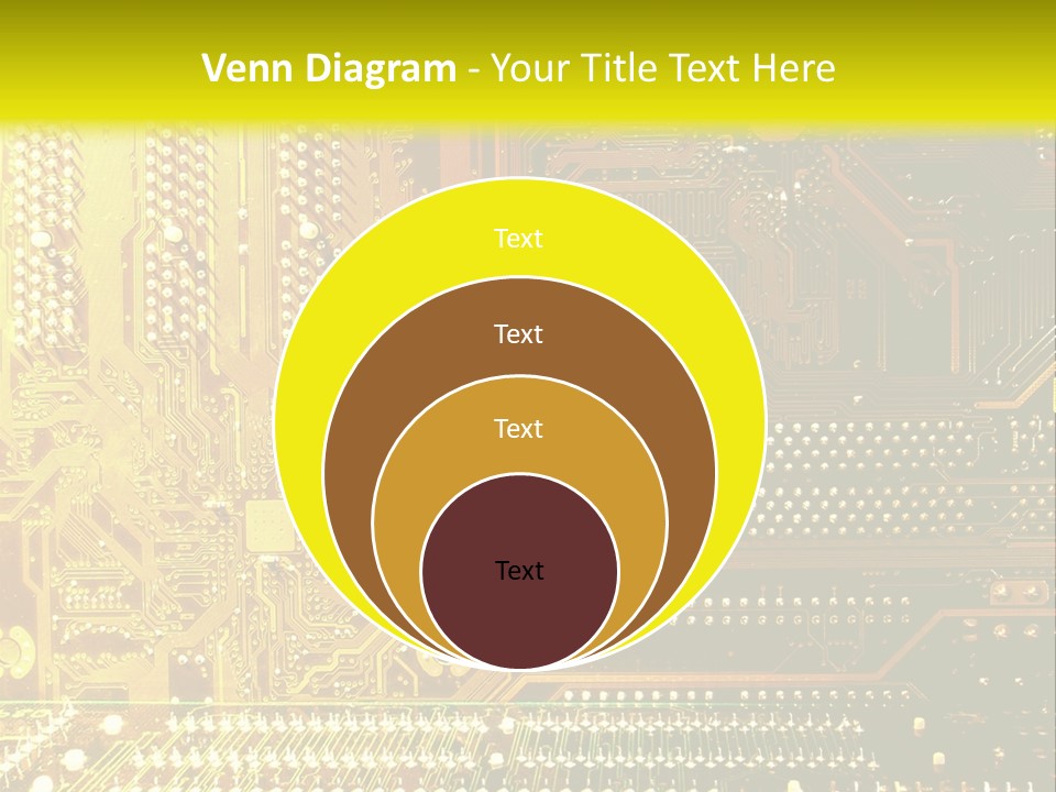 Bytes Diskdrive Vision PowerPoint Template