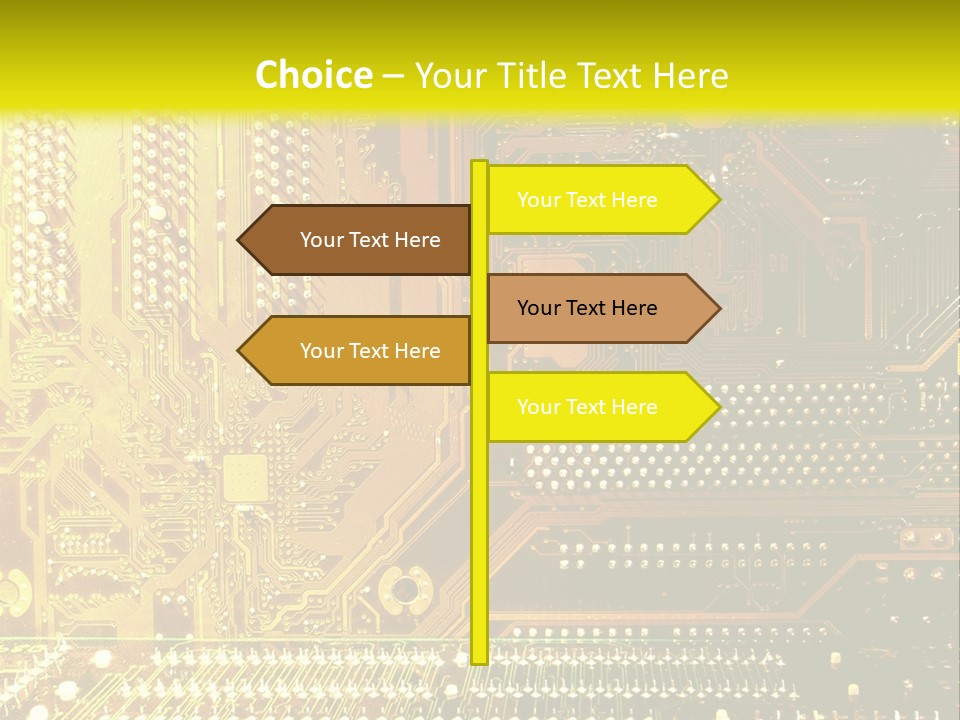 Bytes Diskdrive Vision PowerPoint Template