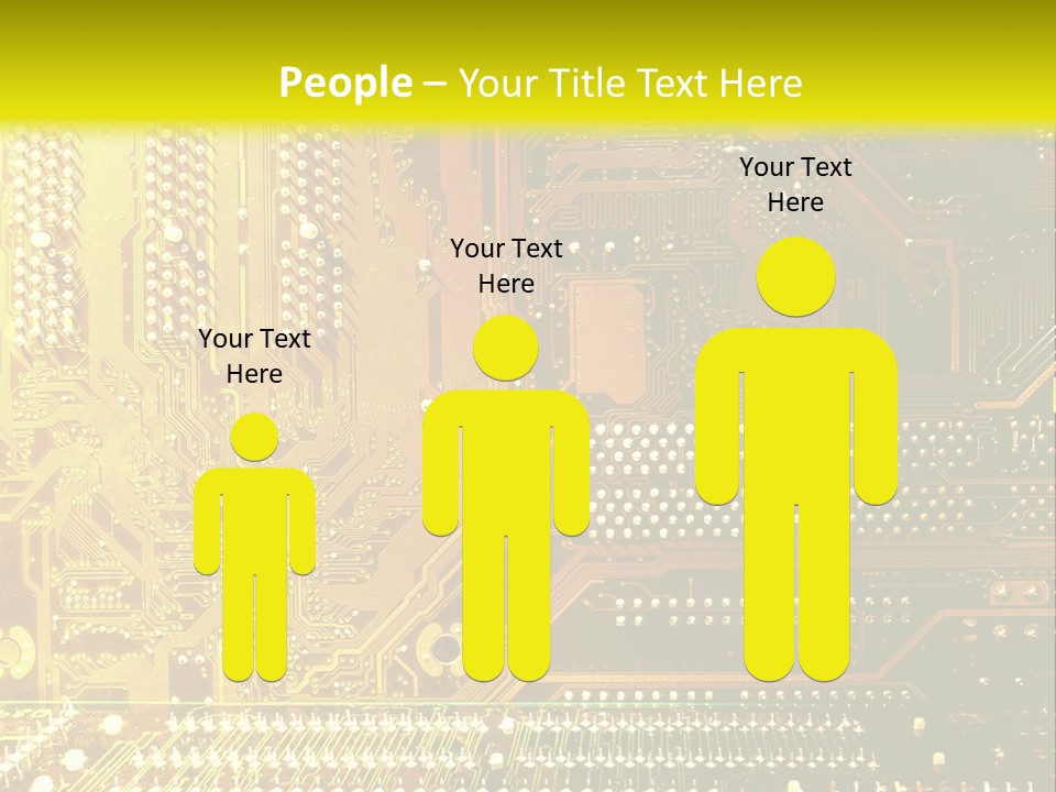 Bytes Diskdrive Vision PowerPoint Template