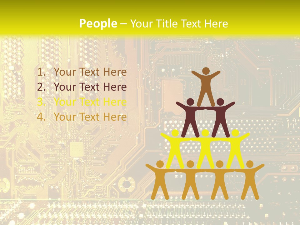 Bytes Diskdrive Vision PowerPoint Template