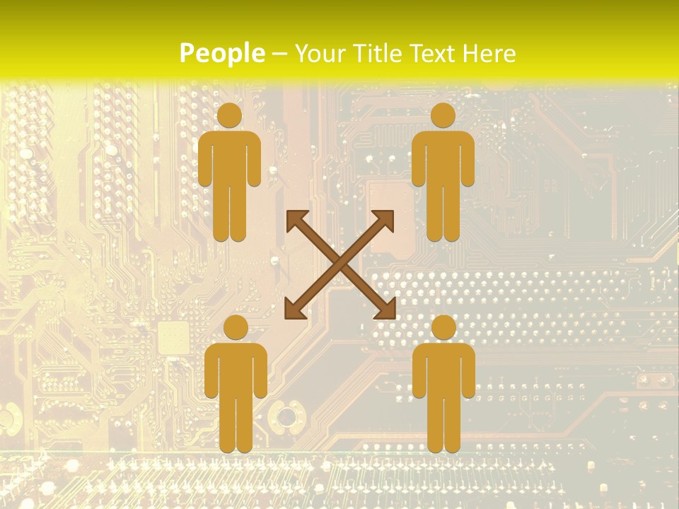 Bytes Diskdrive Vision PowerPoint Template