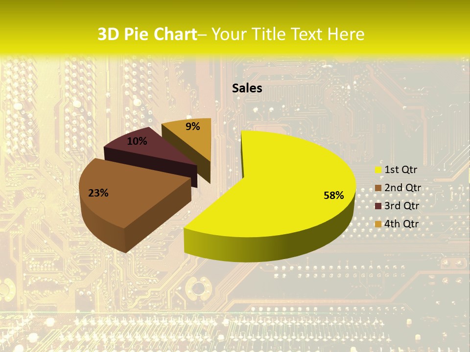 Bytes Diskdrive Vision PowerPoint Template