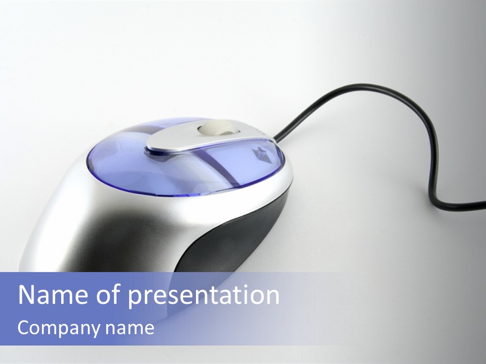 Parallel Compact Blue PowerPoint Template