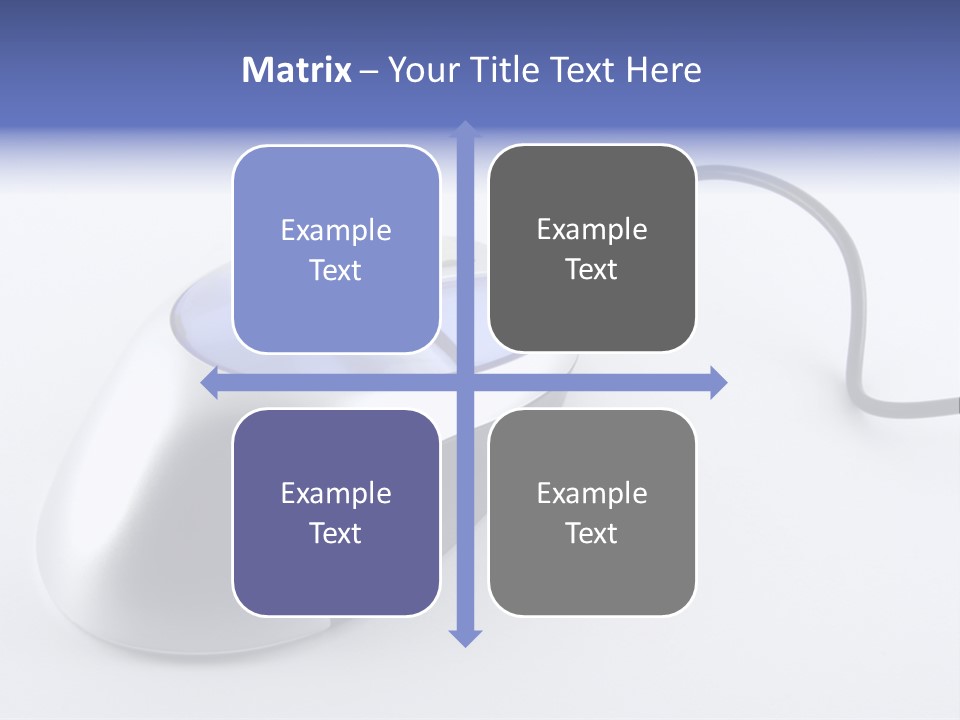 Parallel Compact Blue PowerPoint Template