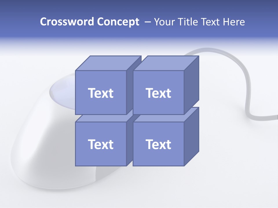 Parallel Compact Blue PowerPoint Template