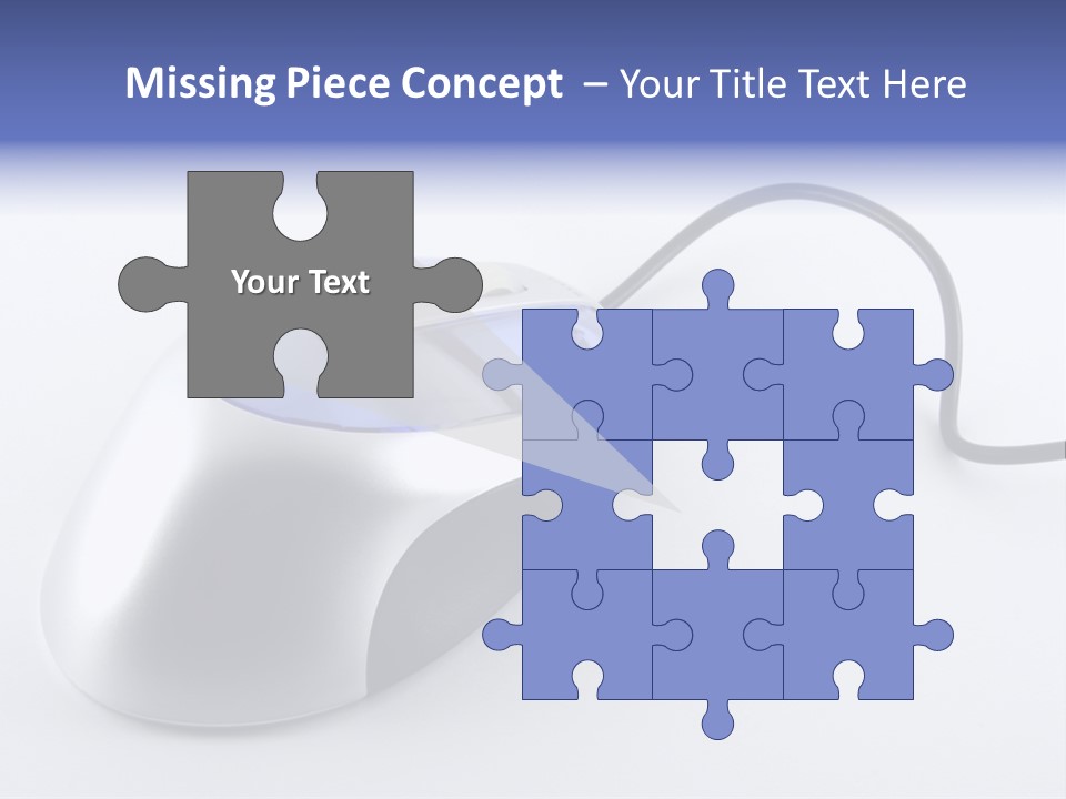 Parallel Compact Blue PowerPoint Template