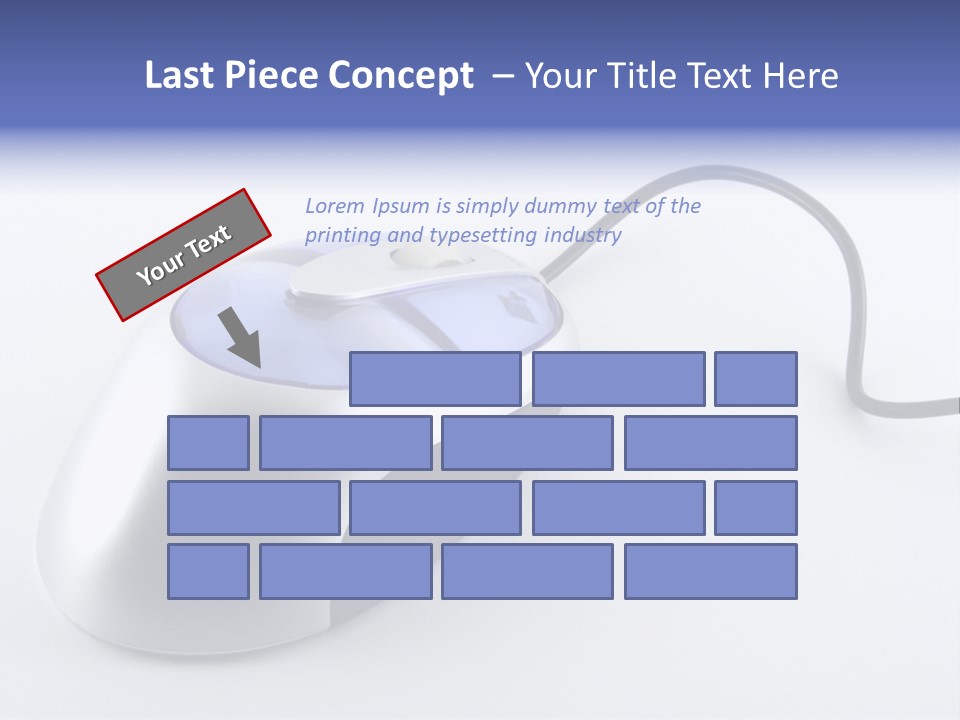 Parallel Compact Blue PowerPoint Template