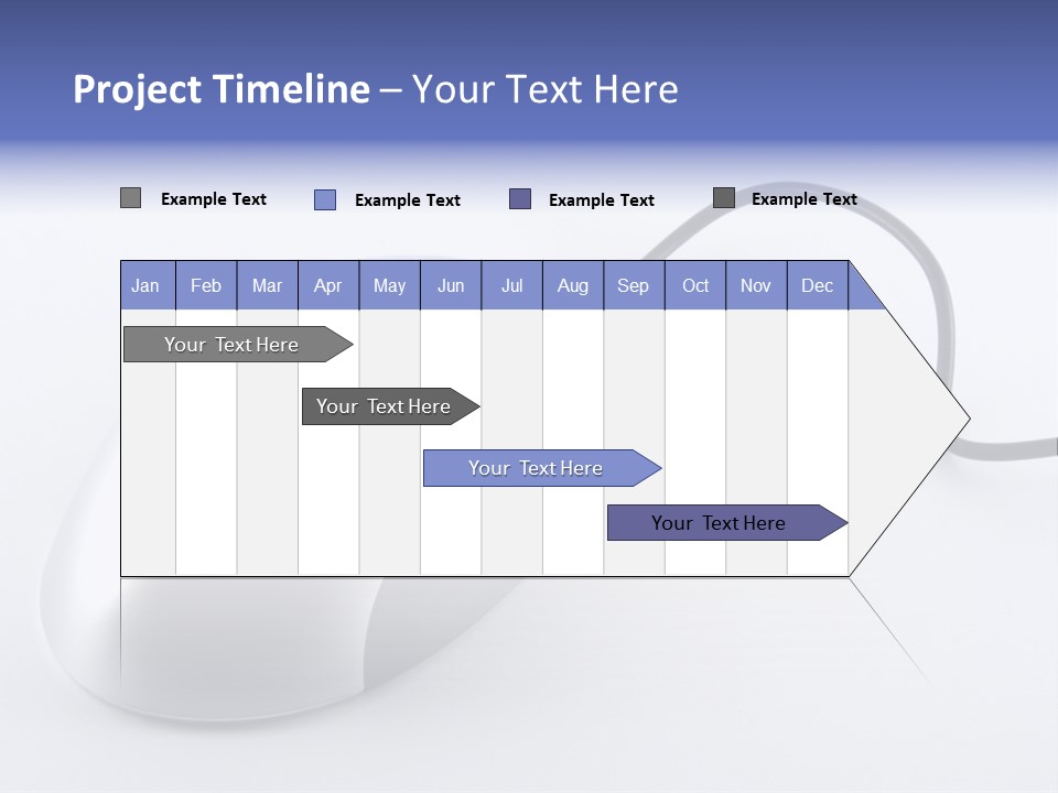 Parallel Compact Blue PowerPoint Template