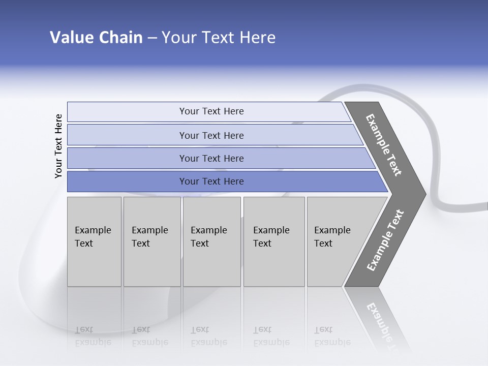 Parallel Compact Blue PowerPoint Template