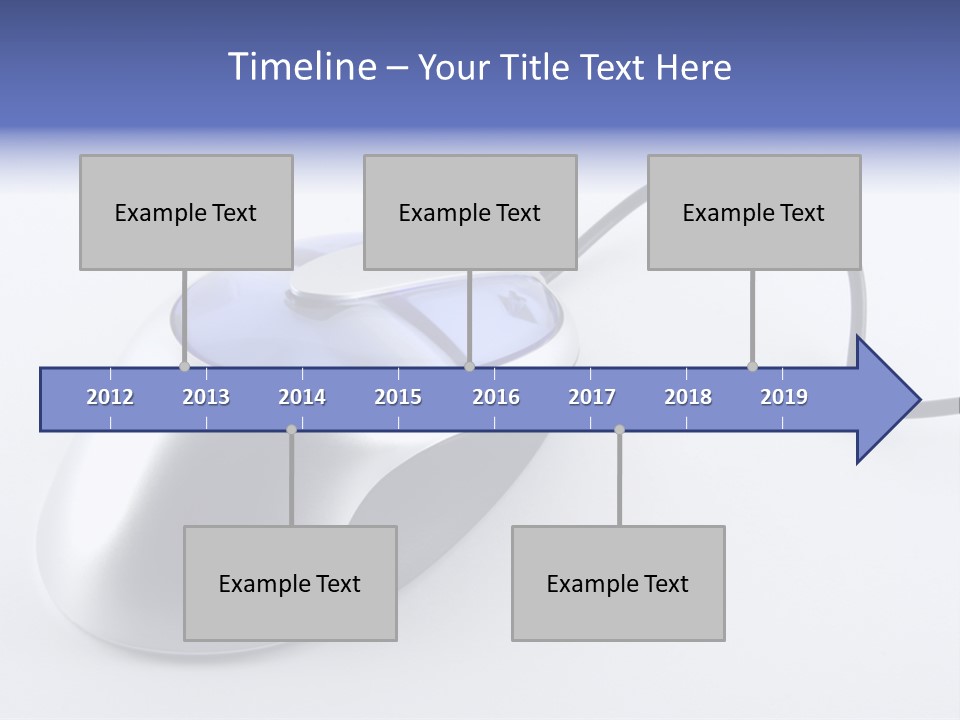 Parallel Compact Blue PowerPoint Template