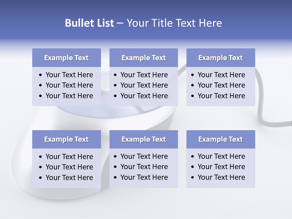 Parallel Compact Blue PowerPoint Template