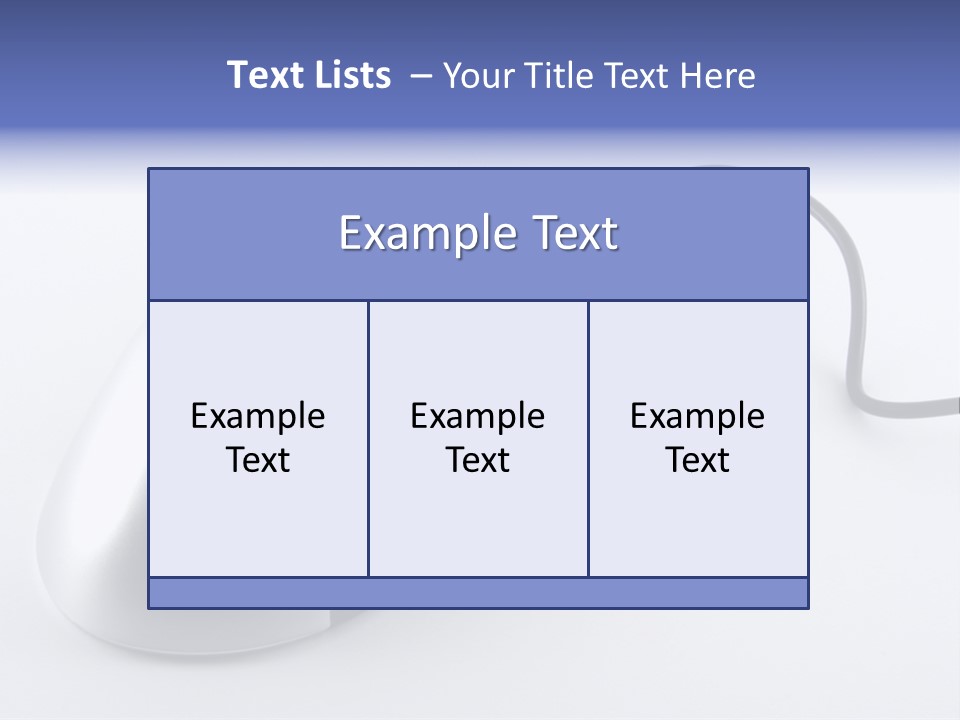Parallel Compact Blue PowerPoint Template