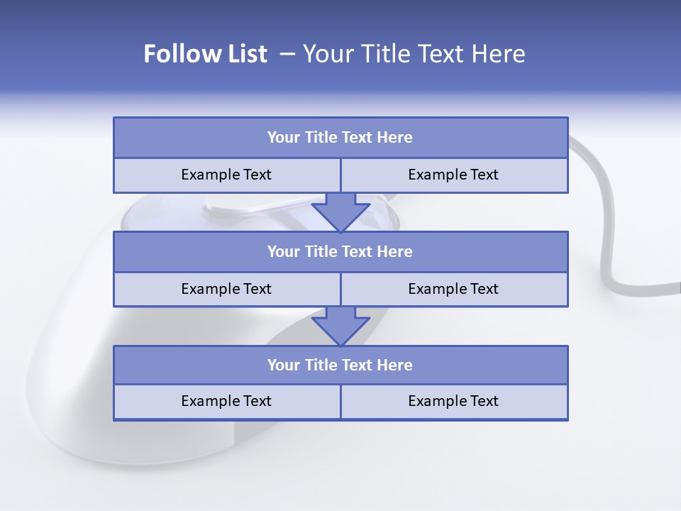 Parallel Compact Blue PowerPoint Template