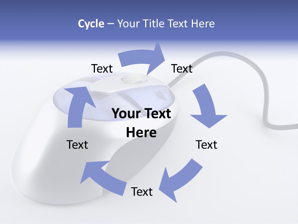 Parallel Compact Blue PowerPoint Template