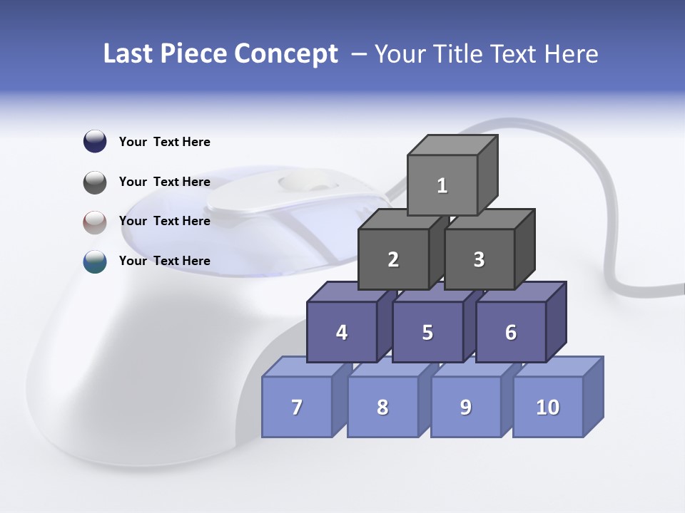 Parallel Compact Blue PowerPoint Template