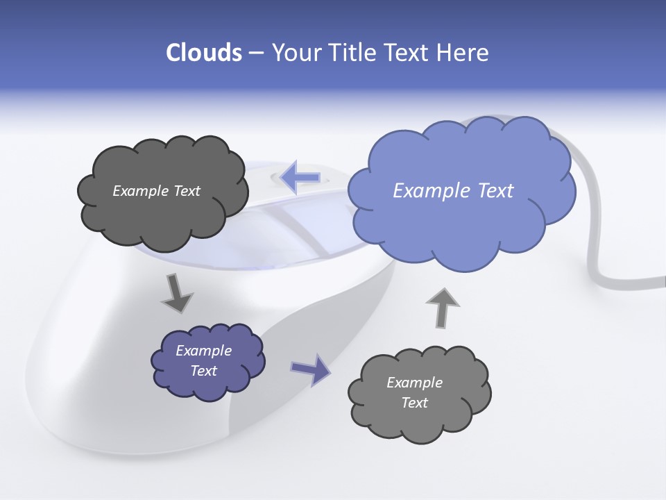 Parallel Compact Blue PowerPoint Template