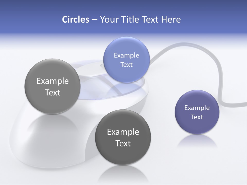 Parallel Compact Blue PowerPoint Template