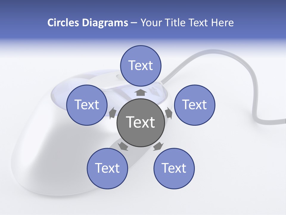 Parallel Compact Blue PowerPoint Template