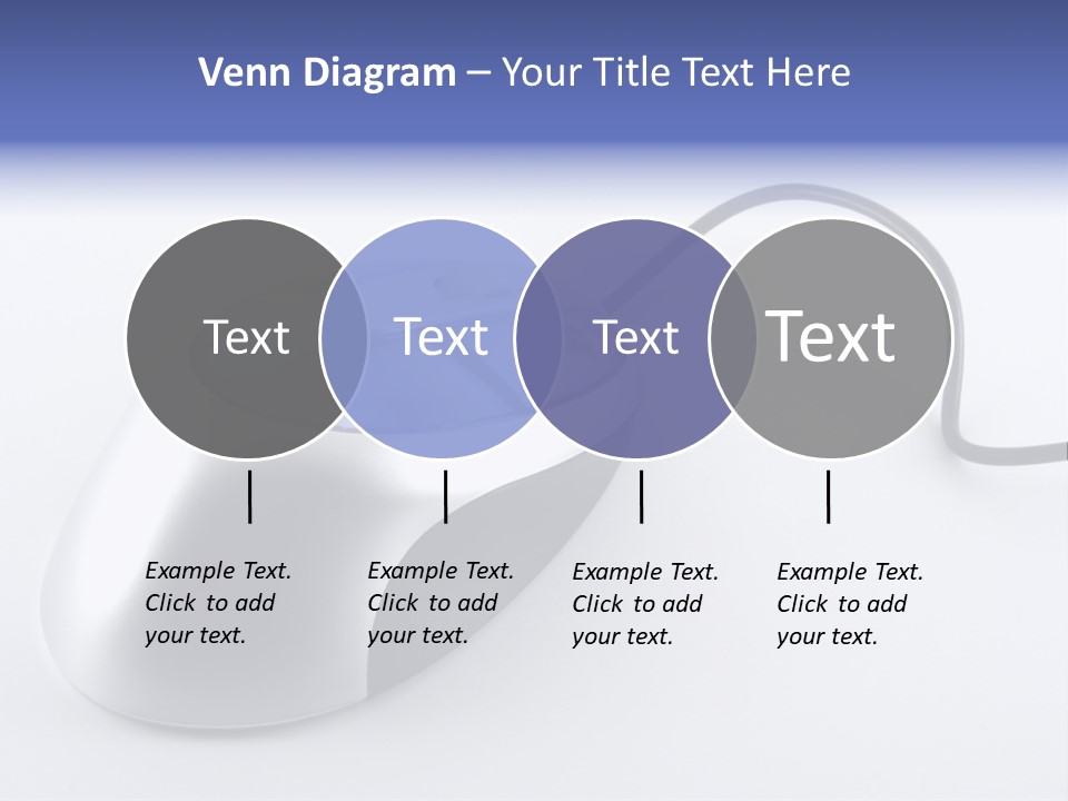 Parallel Compact Blue PowerPoint Template