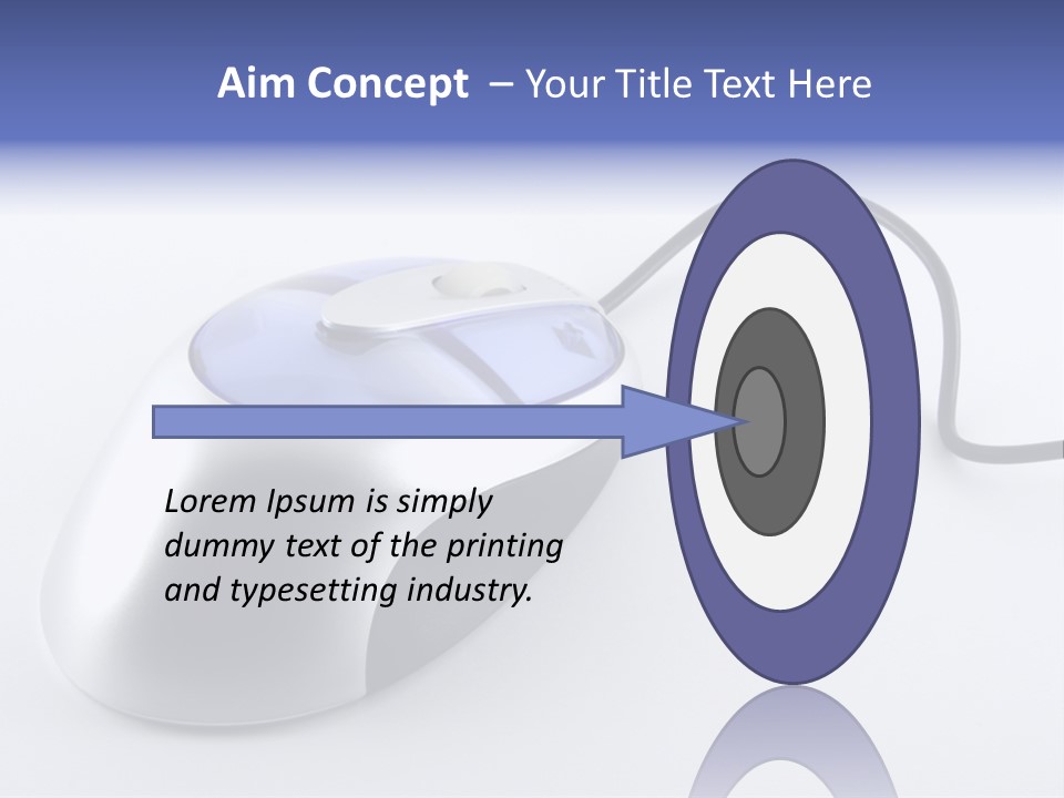 Parallel Compact Blue PowerPoint Template