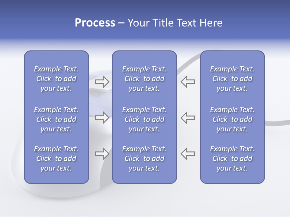 Parallel Compact Blue PowerPoint Template